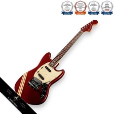 Chitarra elettrica Fender Mustang 1970 Competition Red modello 1970