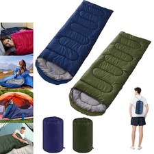 Thick Adult Cold Weather Sleeping Bag For Big  Tall Waterproof Winter Bags New