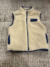 Janie and Jack Kids Unisex Sherpa Vest 7-8 Years