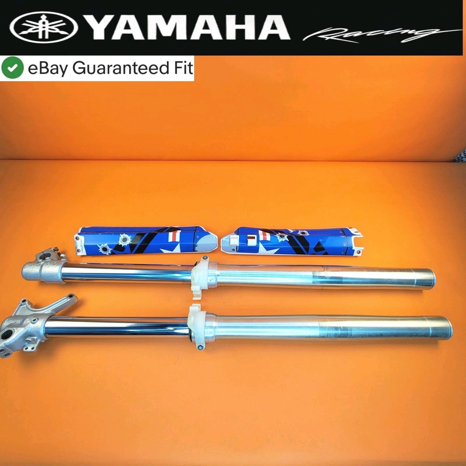 01-03 2002 YAMAHA YZ 250F YZ250F OEM Front Forks Front Suspension Damper 46MM