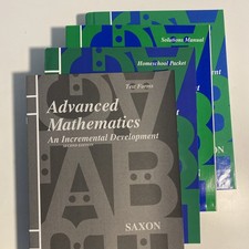 Saxon Advanced Mathematics 2nd Edition Homesc...