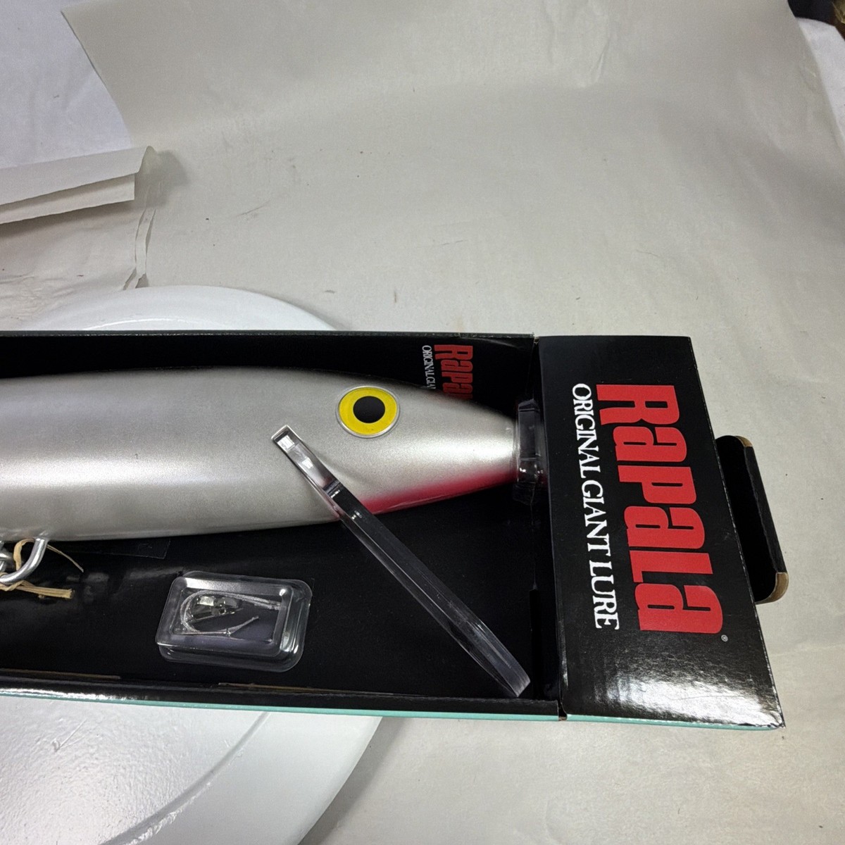 Leurre Géant Rapala – Méné Argent – Crankbait Jumbo 24 Cm – Neuf