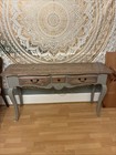 Beautiful Ethan Allen Country French Sofa Console Table #26-9301 Finish #236