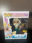 Funko Pop! Disney The Little Mermaid King Triton #570 6” Hot Topic Exclusive NIB