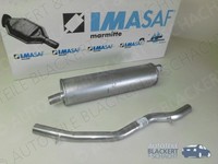 Imasaf Auspuff Set für Mercedes G-Modell W460 300 GD + Puch/Wolf 1979-1984