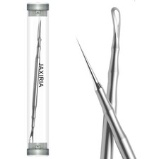New Best Pointed Blackhead Removal 2-in-1 Acne Extractor Tool - Stainless Steel