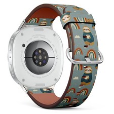 Sloth Sweater Coffee Vegan Leather Watch Band 40/44/46mm 