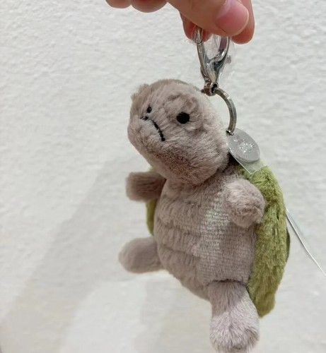 Jelly Cat Turtle Pendant Keychain Cute Girl Doll Plush Toy - Picture 7 of 11