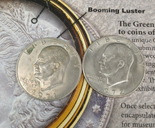 Eisenhower dollars 1971 & 1972 TP-6016