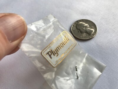 Vintage original Plymouth Direct Connection lapel pin 