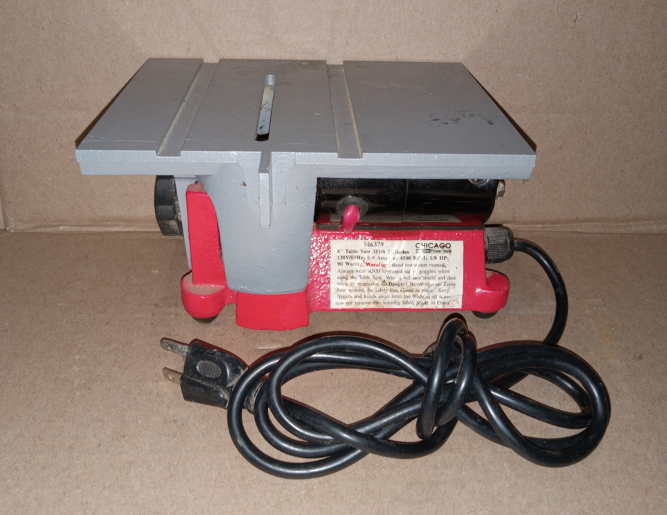 Mighty-mite Table Saw Motor Replacement