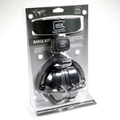 Glock Hearing protection Range Ear Muffs 25db Ear Plugs 32db Safety Glasses OEM 764503004254 eBay