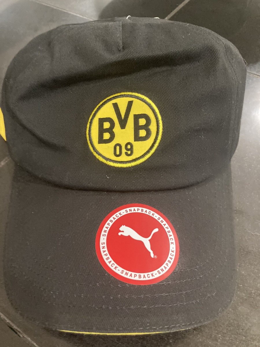 Casquette De Fan BVB Noire PUMA Borussia Dortmund Taille Unique