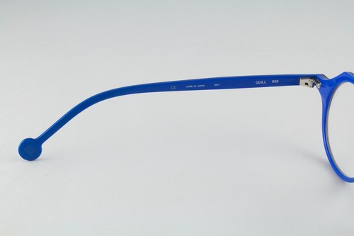 Raro Auténtico LA Eyeworks QUILL 908 42mm Azul Tortuga Monturas de Gafas Japón - Imagen 3 de 5