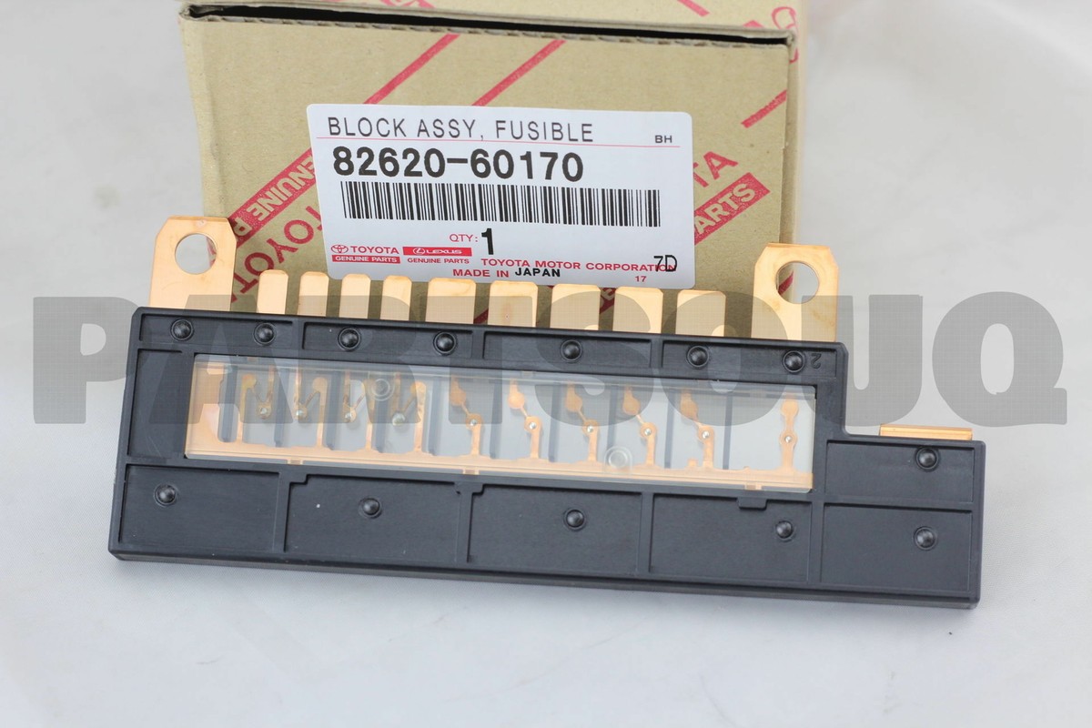 8262060170 Genuine Toyota BLOCK ASSY FUSIBLE 82620-60170 | eBay