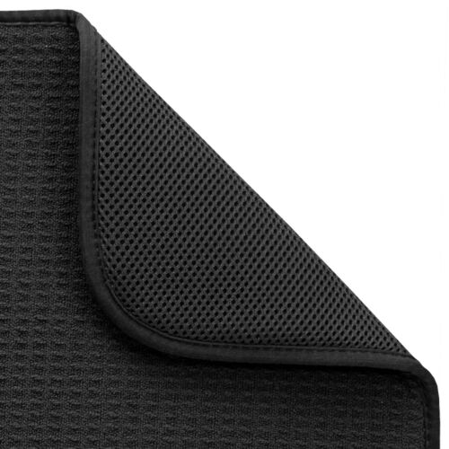 Mainstays Microfiber Dish Drying Mat Black Machine Washable 18'x24' Reversible,N - Picture 5 of 5