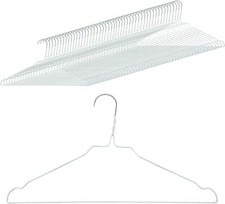 Drahtkleiderbügel Kleiderbügel Metallkleiderbügel mit Hosensteg & Rockkerben