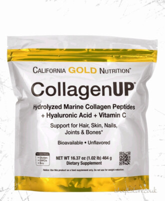 California Gold Nutrition CollagenUP Large Packet 464g | Original | UK STOCK