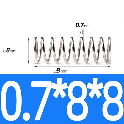 Compression Spring Steel 0.2 - 1mm Wire Dia 2mm - 12mm OD Small Pressure Springs - Picture 64 of 130