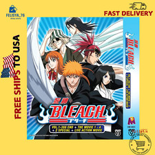 DVD Anime Bleach Complete(Vol.1-366END+4Movie...