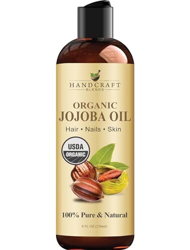 USDA Organic 100% Pure Jojoba Oil 8 Fl Oz Premium Grade Natural