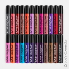 1 NYX Liquid Suede Cream Lipstick - Matte "Pick Your 1 Color" *Joy's cosmetics*
