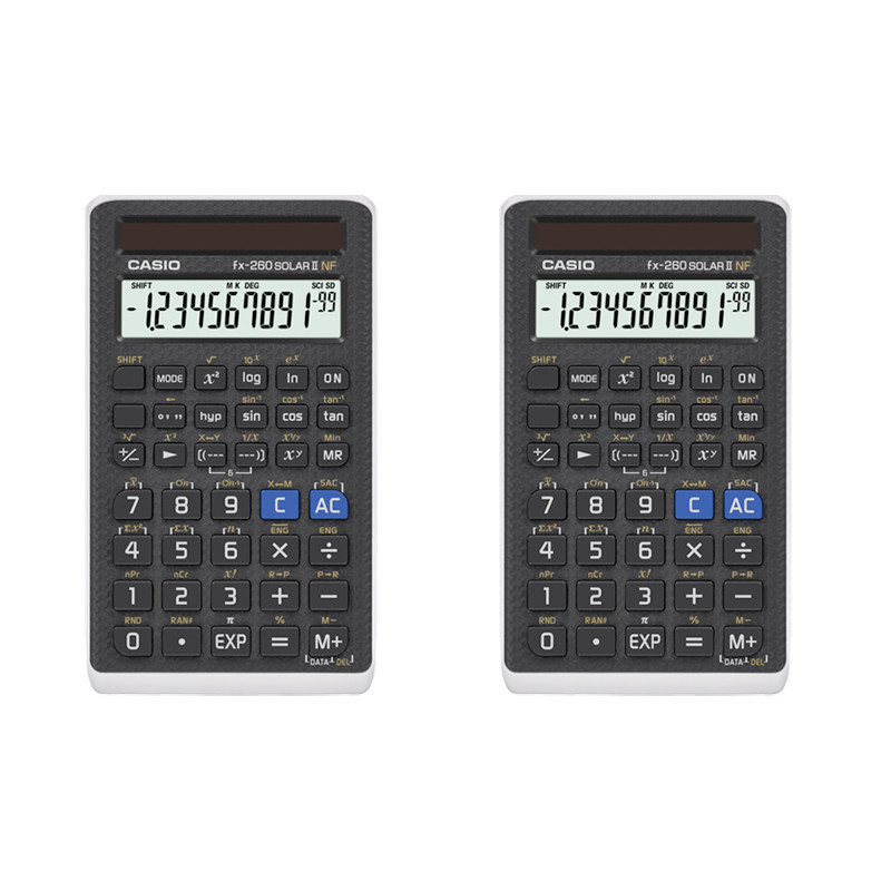 Casio FX-260 School Version (No Fraction) Scientific Calculator, Pack - Main Image