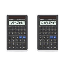 Casio FX-260 School Version (No Fraction) Scientific Calculator, 2 Pack