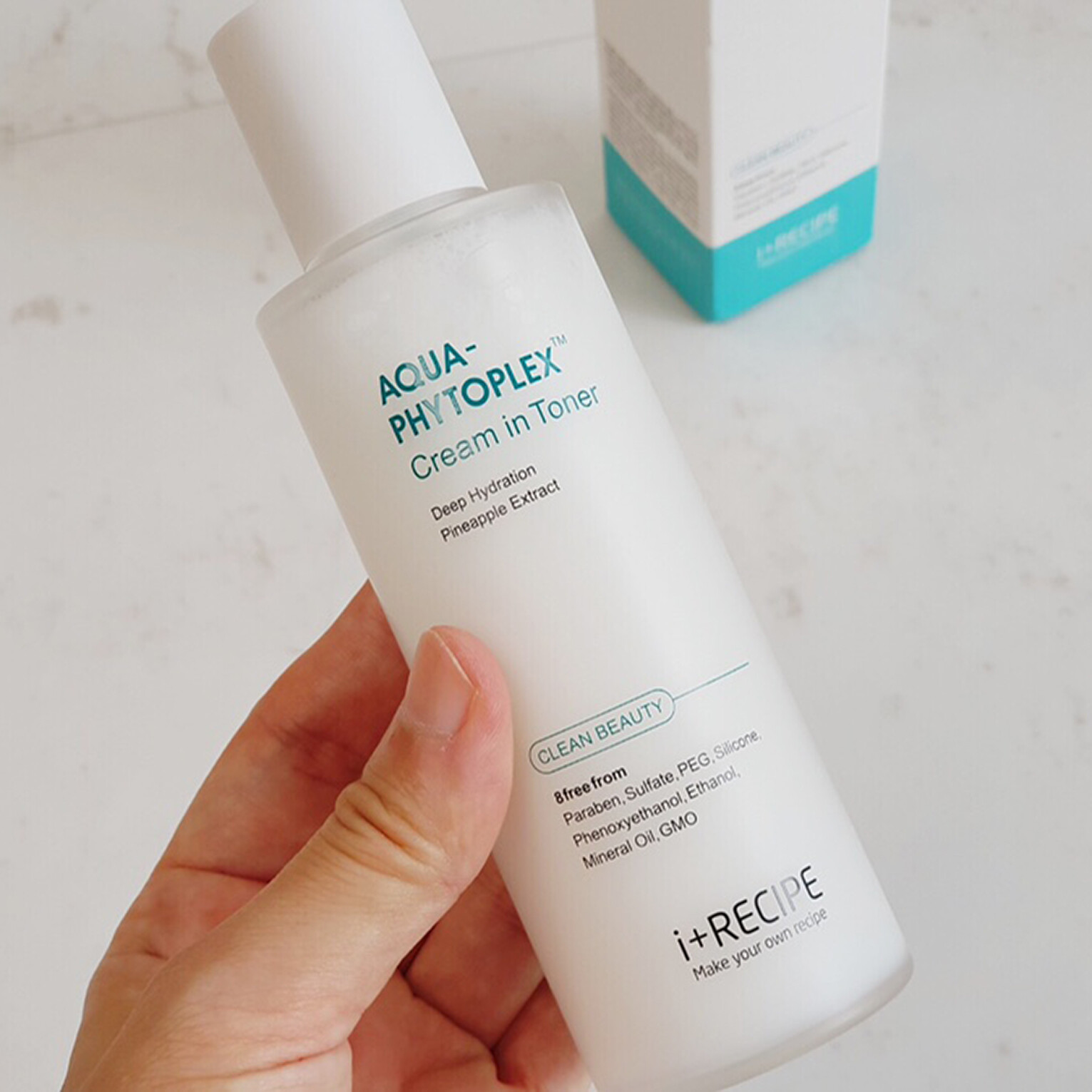 i-RECIPE Aqua-Phytoplex™ Cream in Toner 4oz /120ml Vegan,Hypoallergenic  K-Beauty | eBay