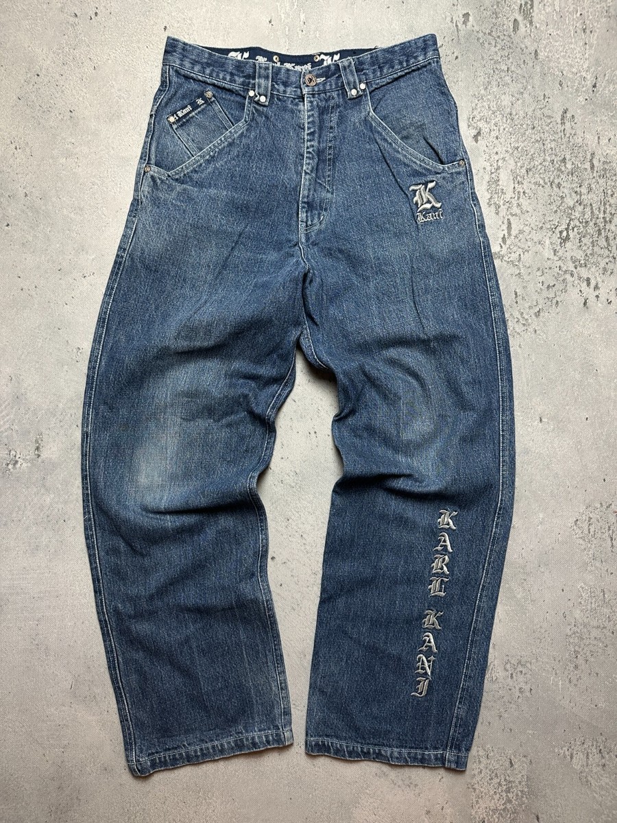 Rare Design Karl Kani Vintage 90s Rap Archive Jeans Wide Pants y2k