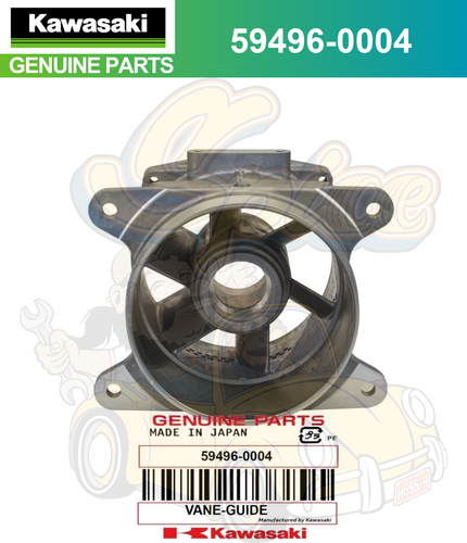 Kawasaki Genuine 2007-2010  GUIDE VANE JET SKI STX 12F 15F 59496-0004 - Picture 1 of 4
