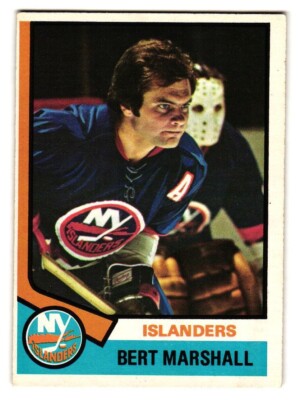 1974-75 O-Pee-Chee #177 Bert Marshall New York Islanders OPC SKU#VS1106