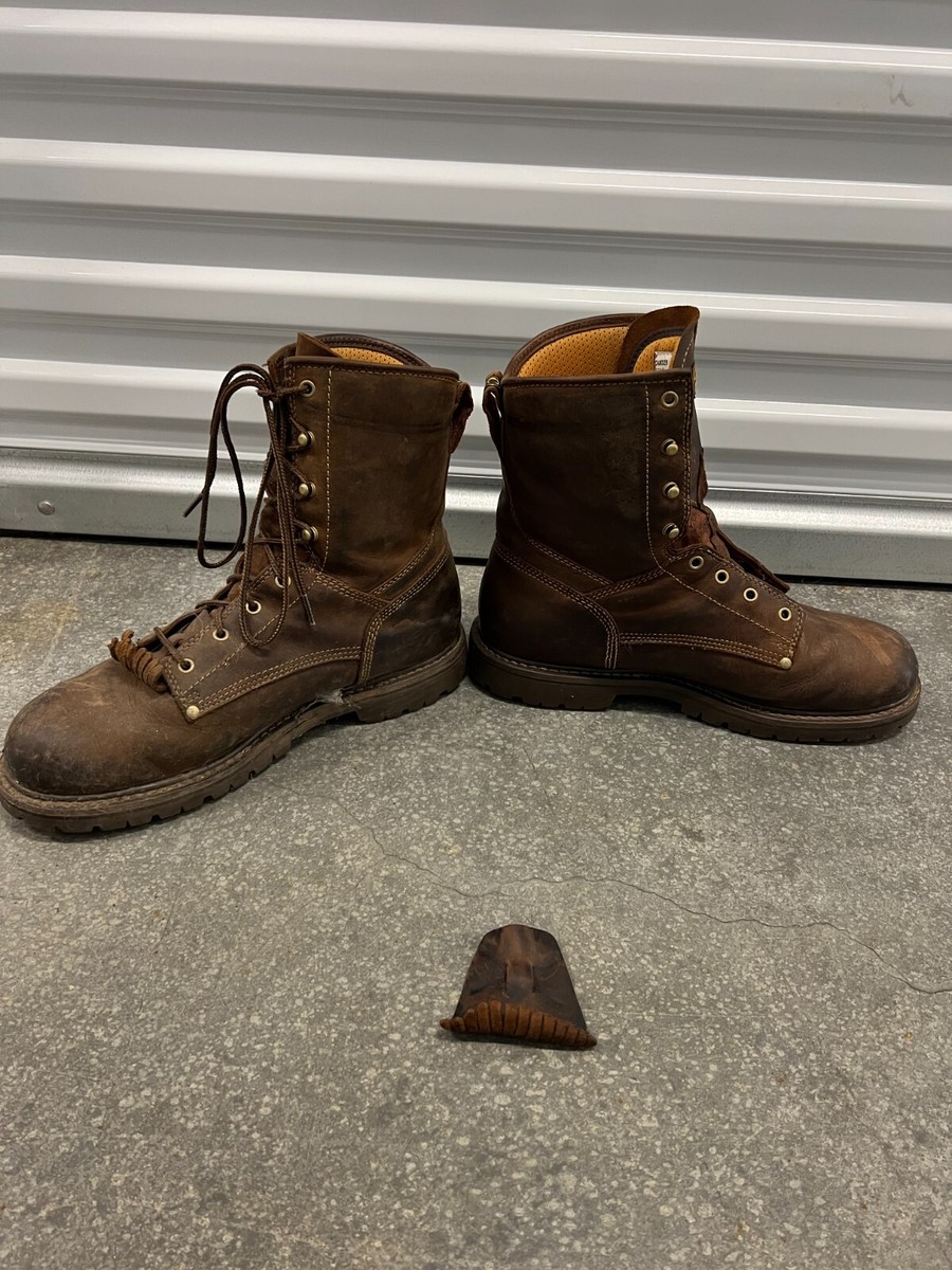 Carolina Boots Size 12 2E Waterproof Brown Leather 28 Series 8\
