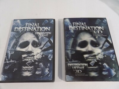 Final Destination DVD in 3D Wide Screen English and French