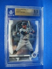 ISAN DIAZ 2020 Bowman Sterling Rookies #67 BGS GEM MINT 9.5 RC Marlins