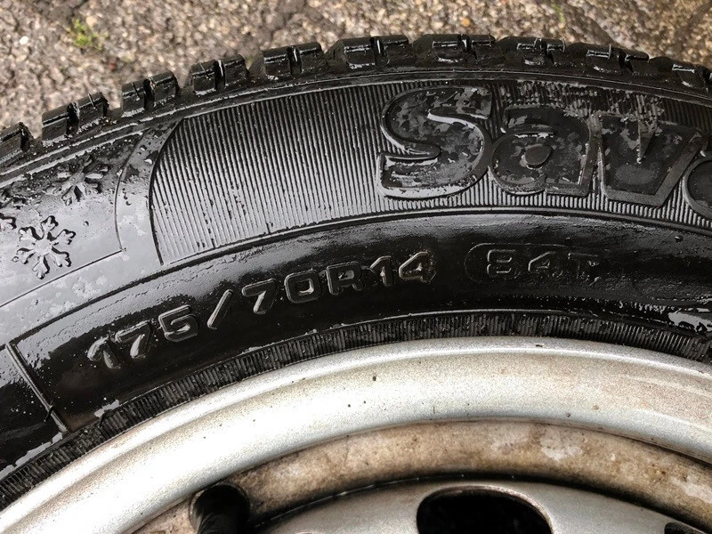 1xkomplette Reserverad Ersatzrad Notrad+Felge 175/70R14 84T für Opel Astra,Daewo - Bild 3 von 4
