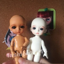 Bjd SD Doll 1/8 Free Eyes + Face Make Up Resin Toys Gift Model Tan Skin