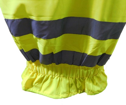 gilet Sottozero smanicato giallo fluo alta visibilità catarifrangente moto SC - Foto 10 di 11