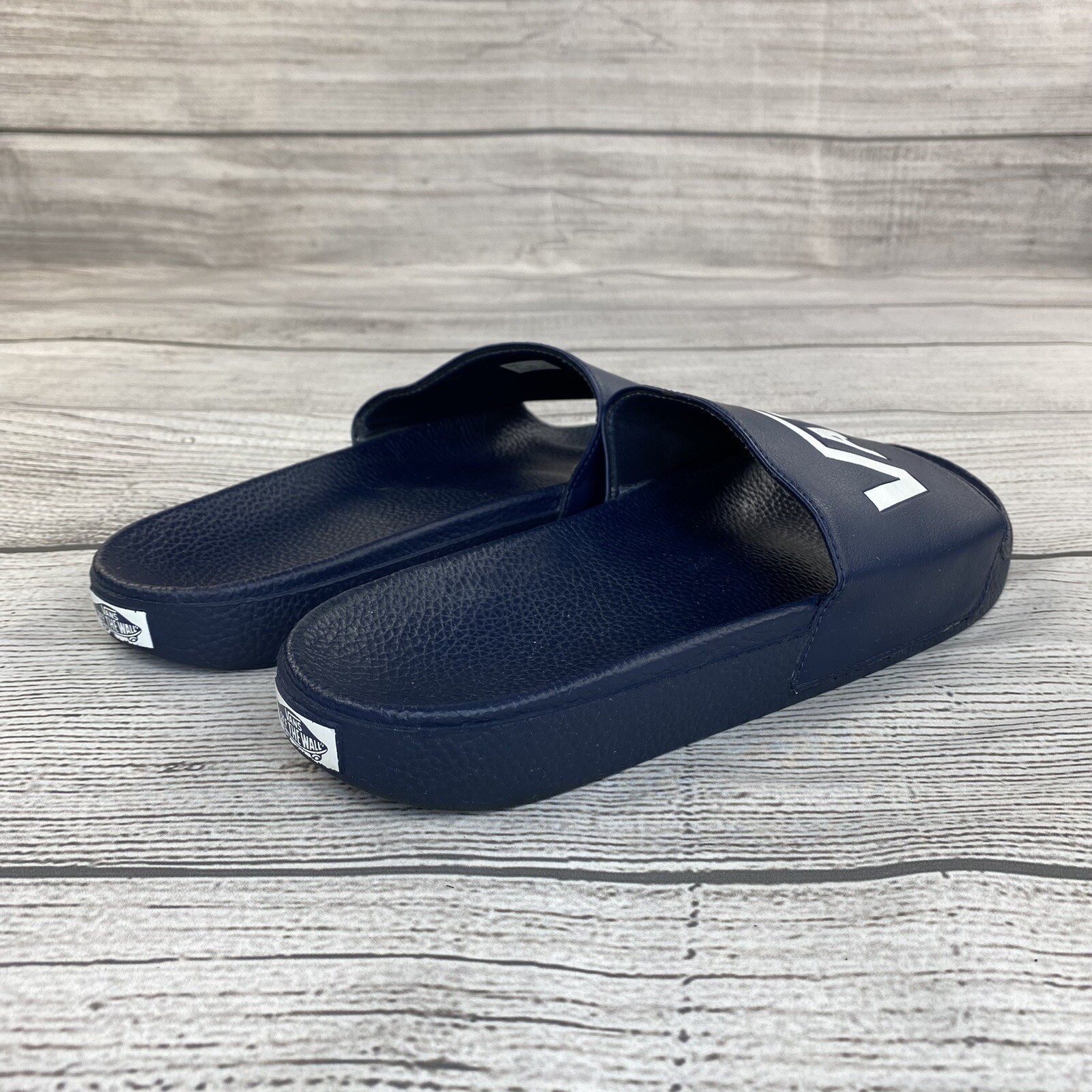 Vans La Costa Slides Men Size 13 Slip On Open Toe Synthetic Sandals 500383 BLUE thumbnail 4