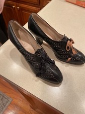 Antique Laceup Leather Shoes by A Peter s