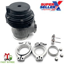 Mvs 38mm External Turbo Wastegate Black - Fits Tial Springs Flange - 22psi Usa