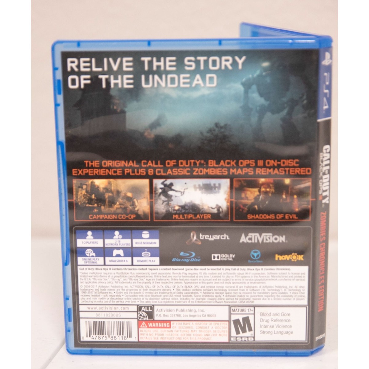 Buy Call of Duty: Black Ops III Zombies Chronicles Edition Steam