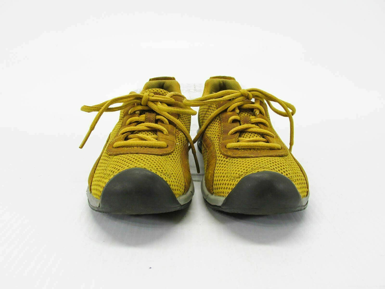 Scarpe donna Keen Auckland taglia 7M giallo senape sneaker usate qp