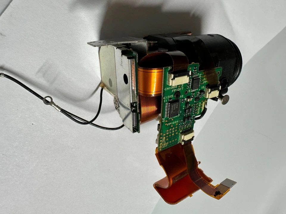 Conjunto de lente de pieza original chasis CCD y cintas para videocámara NTSC Canon Pi Foto 3 de 4