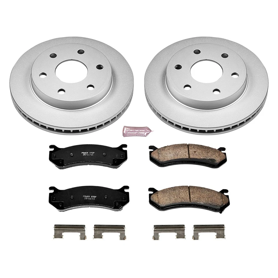 Kit de frenos Power Stop Z17 Evolution Geomet para Chevy Silverado 1500 Classic 2007 Foto 2 de 2