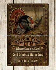  reproductions wholesale man cave hunting metal tin sign