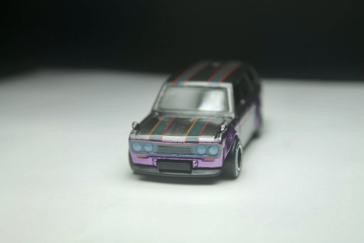 ミニカー Hotwheels Datsun 510 wagon moon custom Hot Wheels Datsun 510 Wagon Custom Wheel Swap – Vancity Diecast
