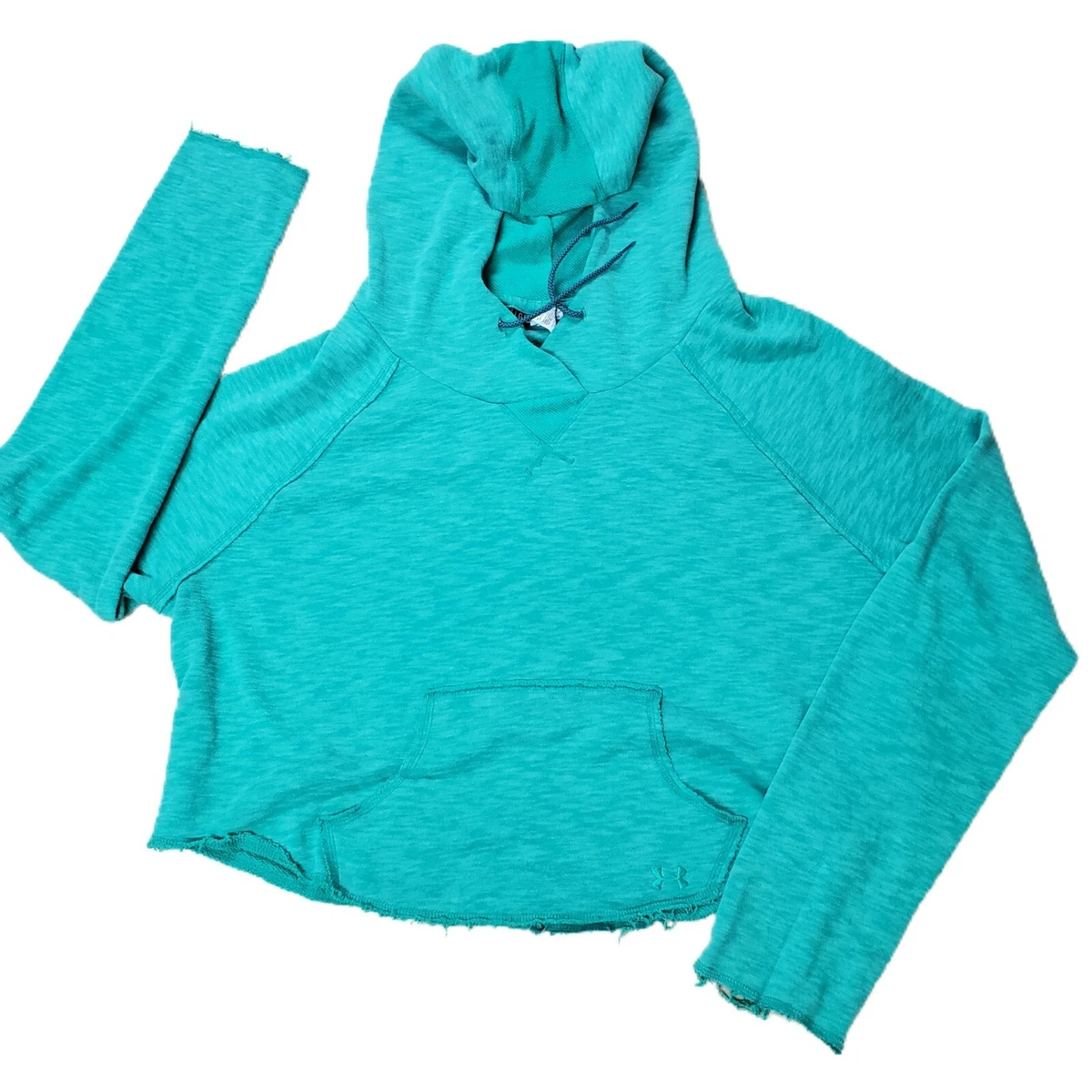 Under armour crop top hoodie new arrivals