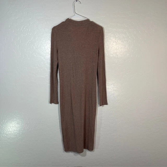beyond-yoga your line ribbed buttoned duster sweater
