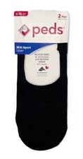 Peds Womens Mid Sport Liner Socks 6 Pair women's shoe size 5-10